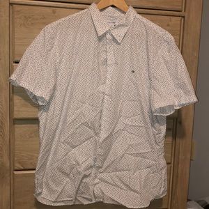 Calvin Klein Short Sleeve Dress Shirt